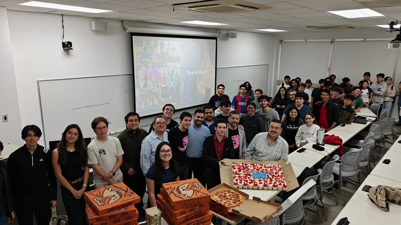 Sesión de ITC Talks con Oracle en el campus