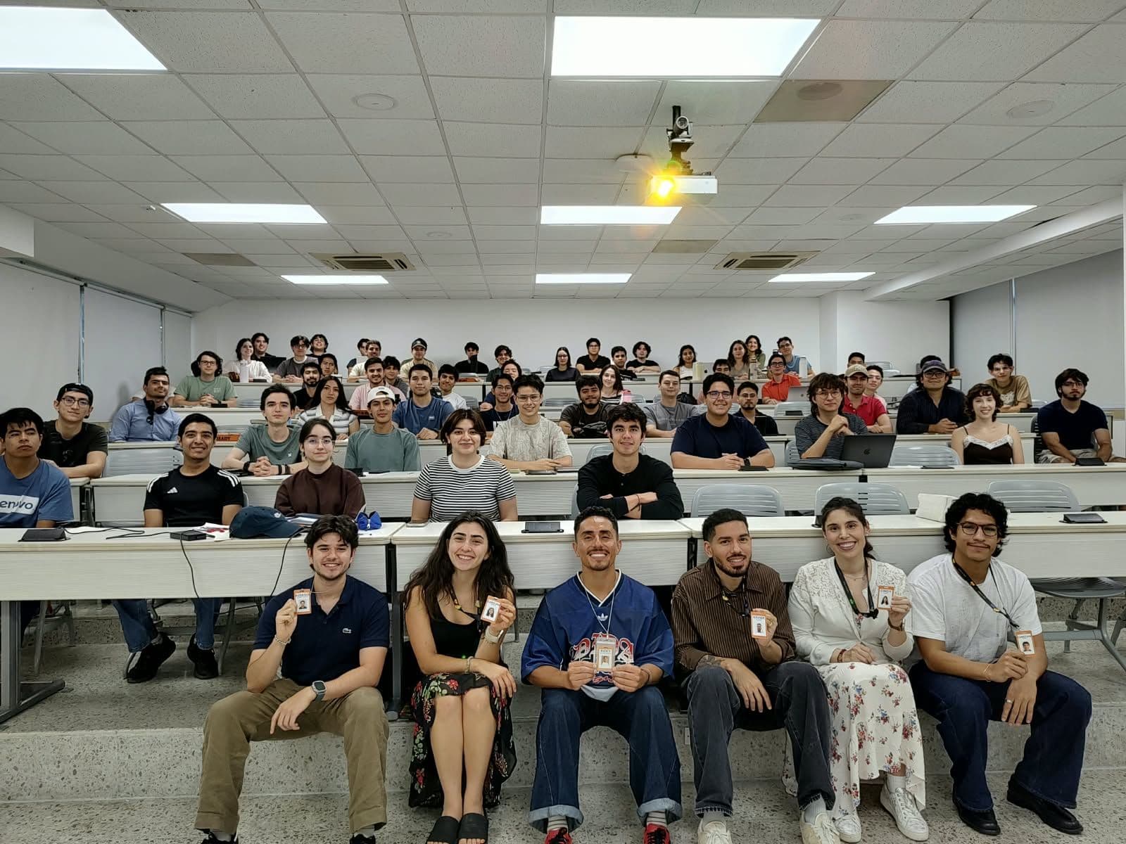 Estudiantes y ponentes durante el Bloomberg Engineering Workshop, día 2